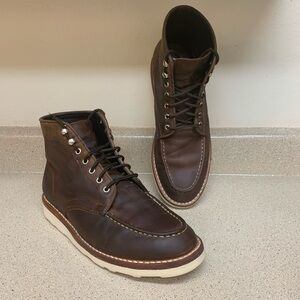 Thursday Boot Company Men's Diplomat Moc Toe Leather Boot Arizona Adobe Men 9.5